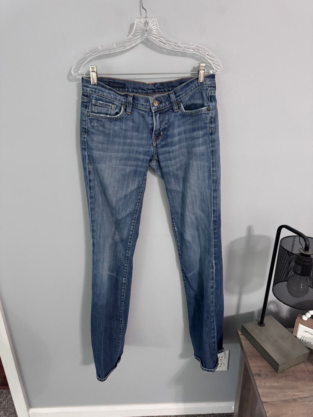 Citizens of Humanity Low Rise Boot Cut Jeans Size 28 Waist Style Elle #064